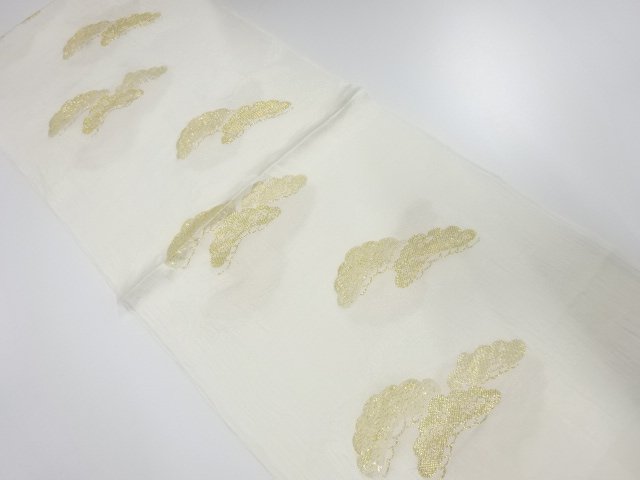 未使用品　正絹　帯揚げ